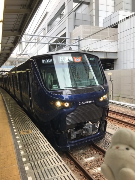 相鉄12000系12102編成＠JR品川駅