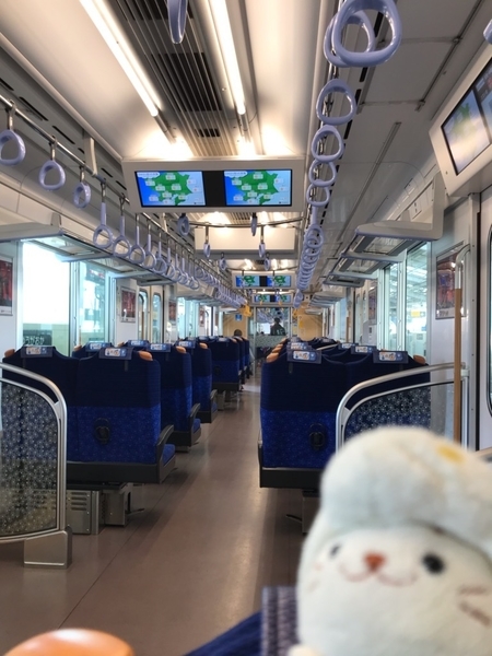 S-TRAIN車内