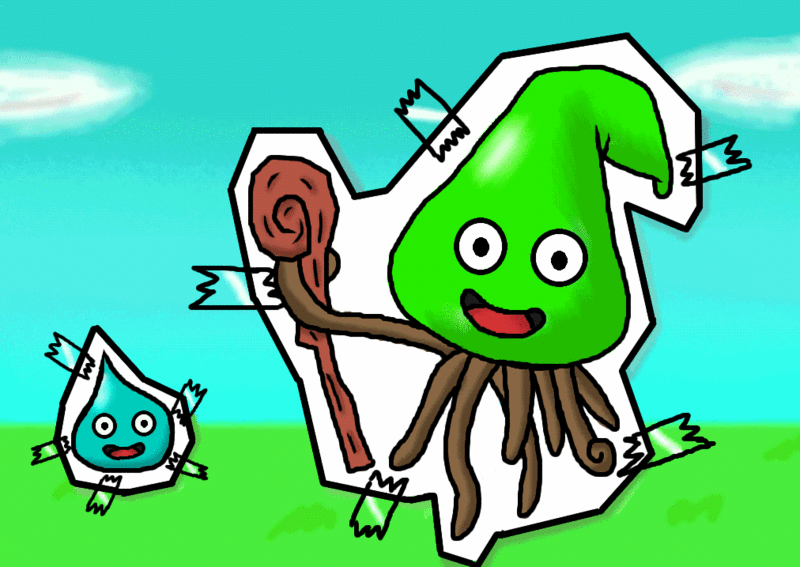 お絵かき魔道くん