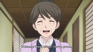 楠雄がやってきたのは祖父母の家 テレパシーを持つ楠雄にとっては祖父はツン率99 で 第19x 万ps ツンデレおじいちゃん 感想 斉木楠雄のps難 此花のアニメ 漫画タイム