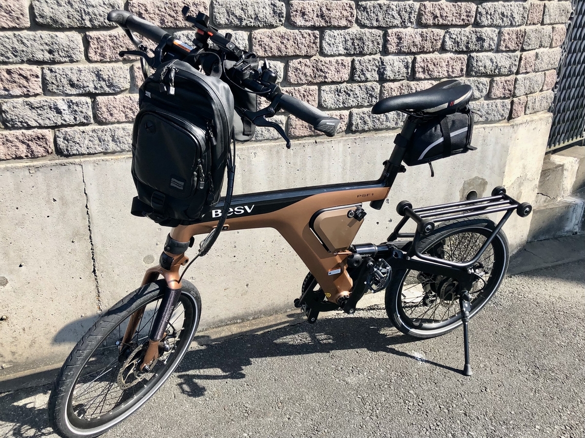 BESV】PSF1 半年レビュー【ミニベロ】【折り畳み】【電動】 - 紺碧