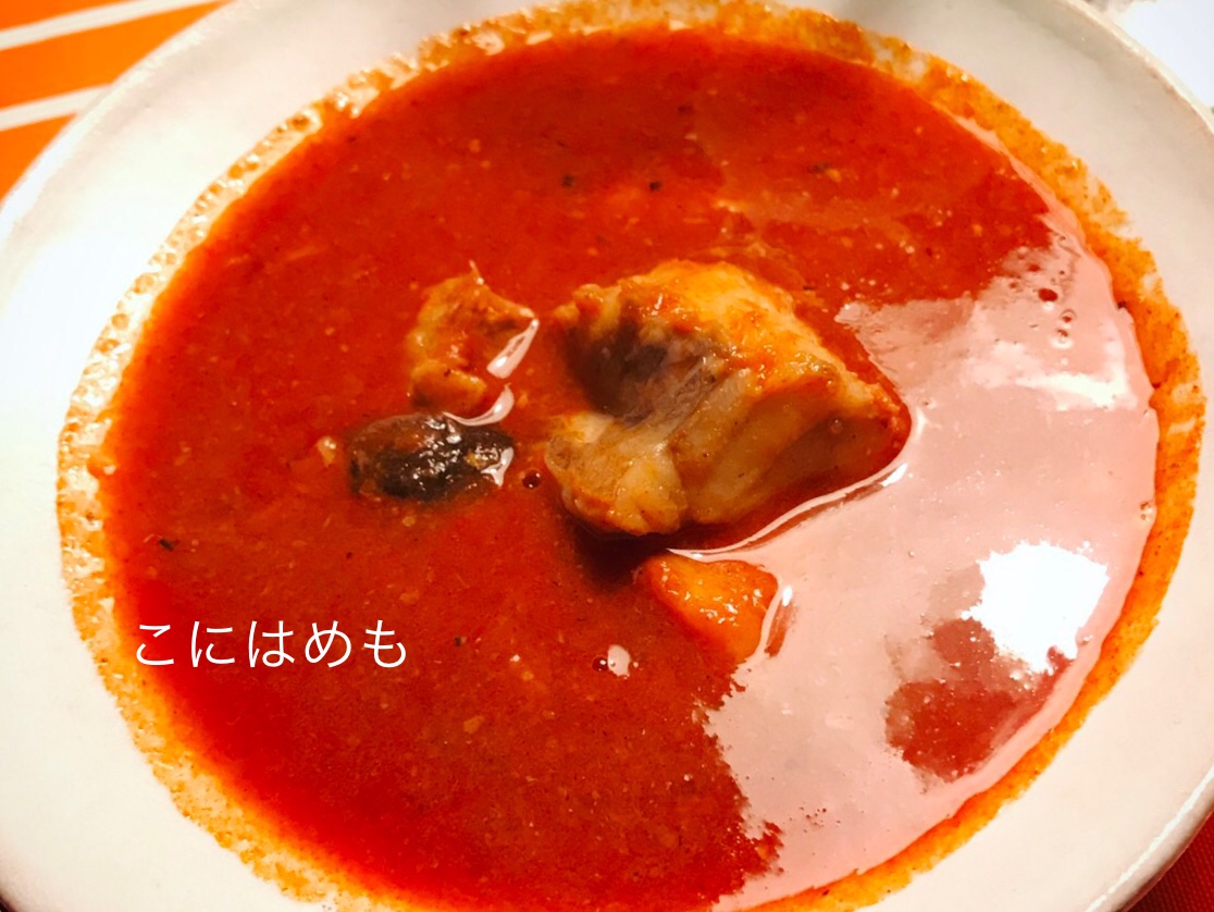 ハンガリー料理】お魚のスープ「Halászlé:ハラースレー」 - こに