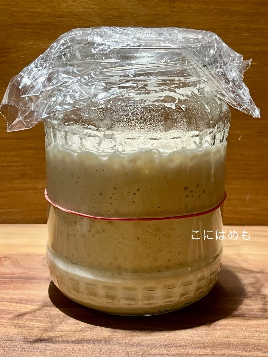 【天然酵母】1日で起こす(元気にする)天然酵母。