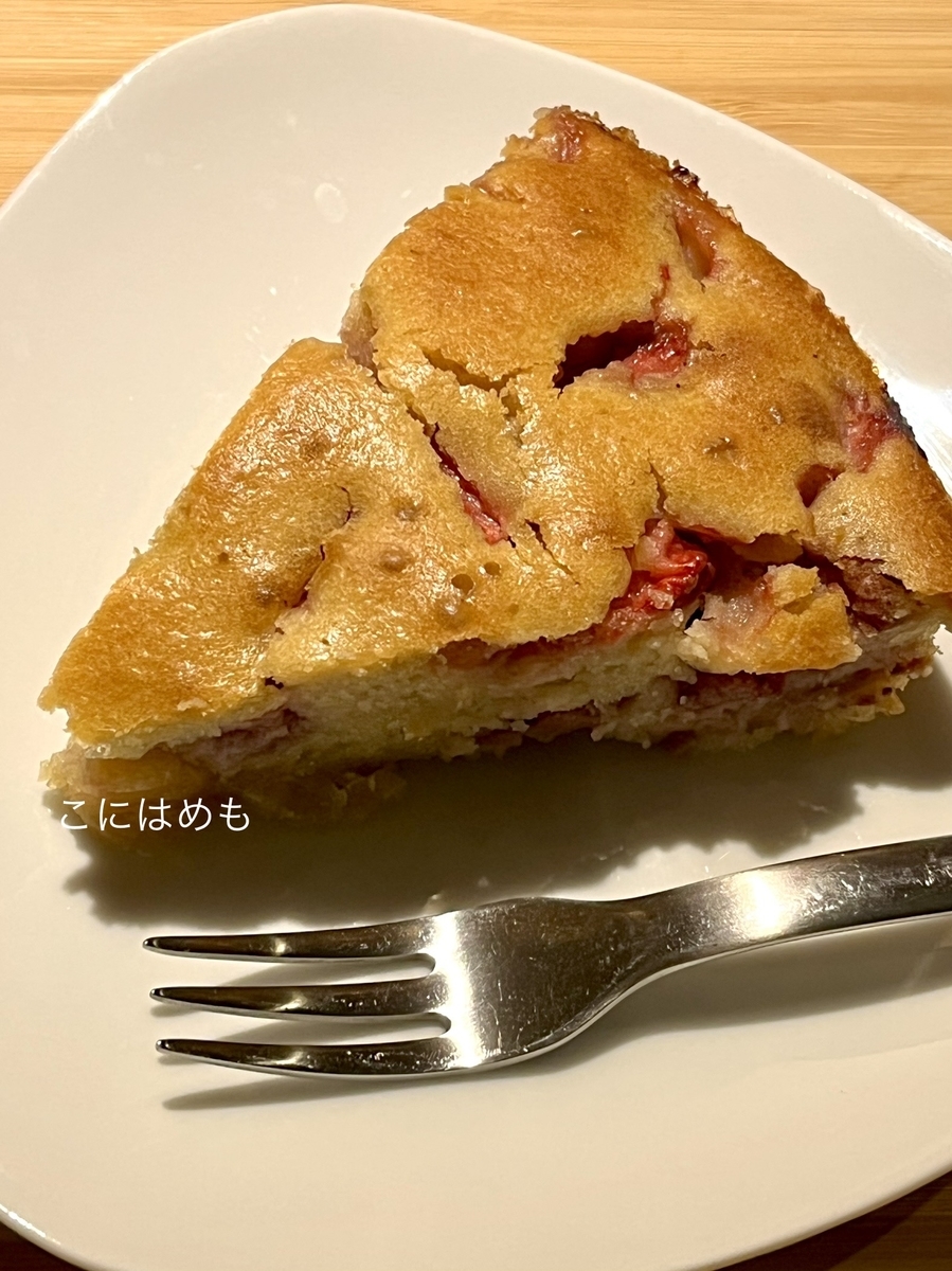 ボウル一つで作る！簡単「ホワイトチョコレートといちごのケーキ」