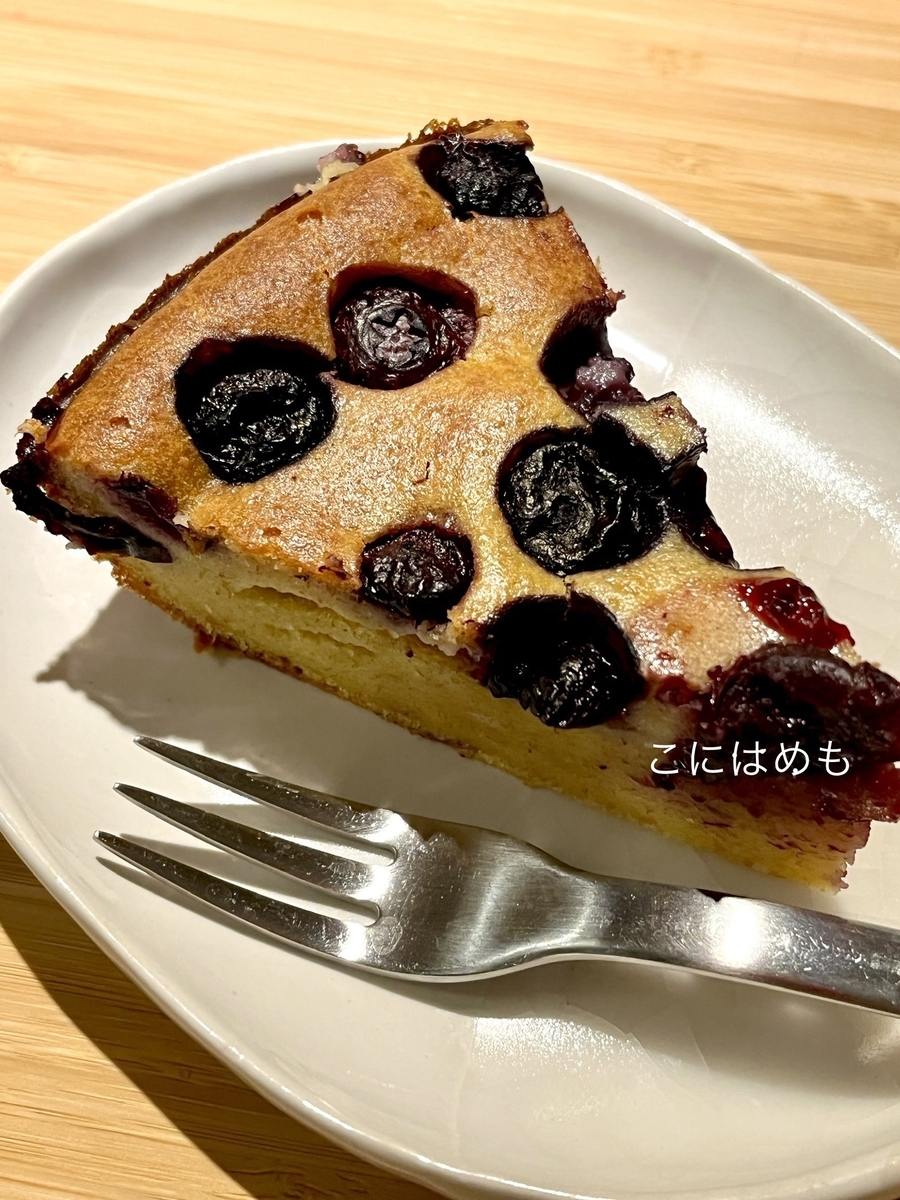 余った材料でボウル一つで作る！簡単「ブルーベリーのケーキ」