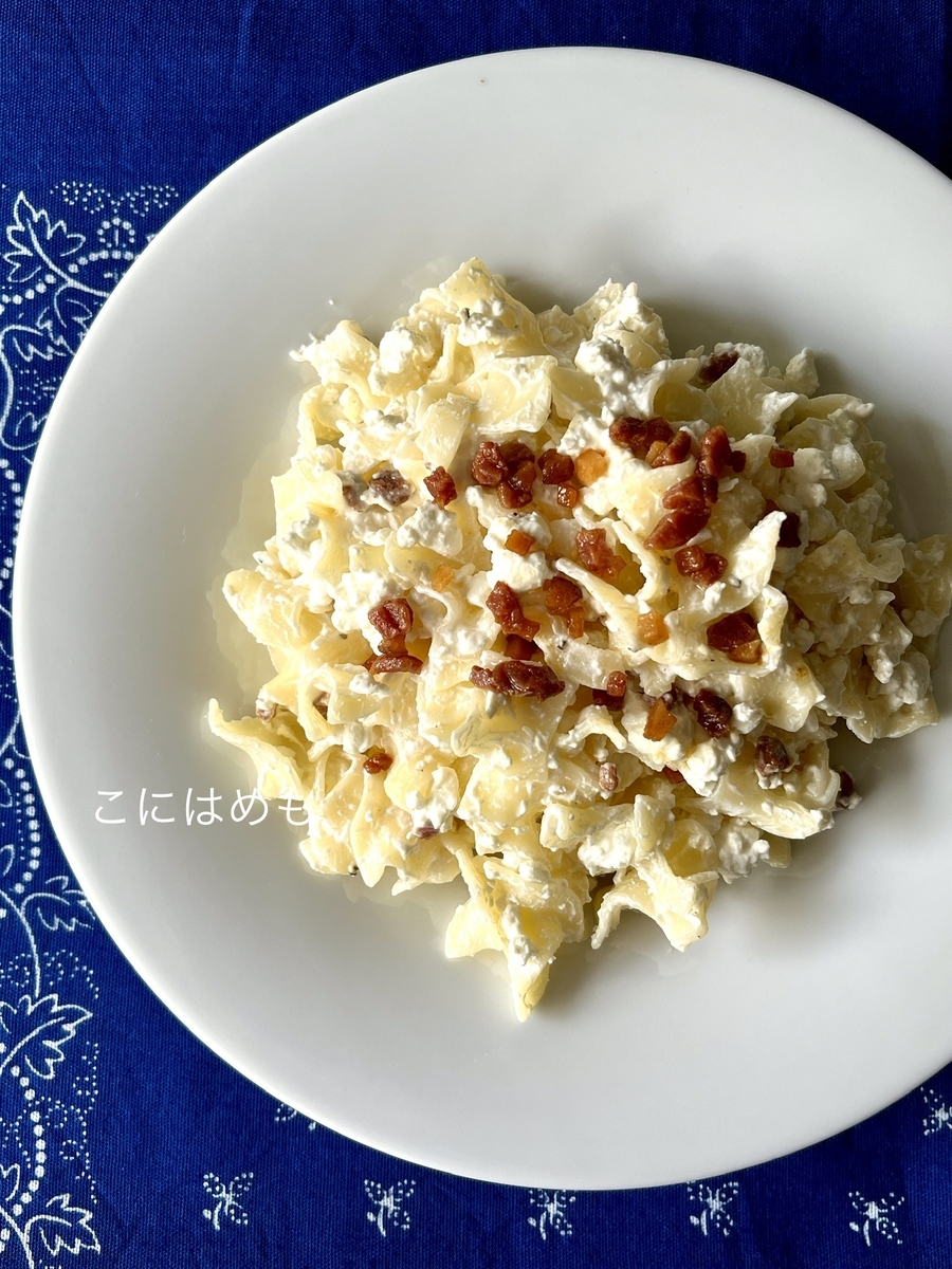 美味しいハンガリー料理 ハンガリー料理】カッテージチーズのパスタ「Túrós tészta