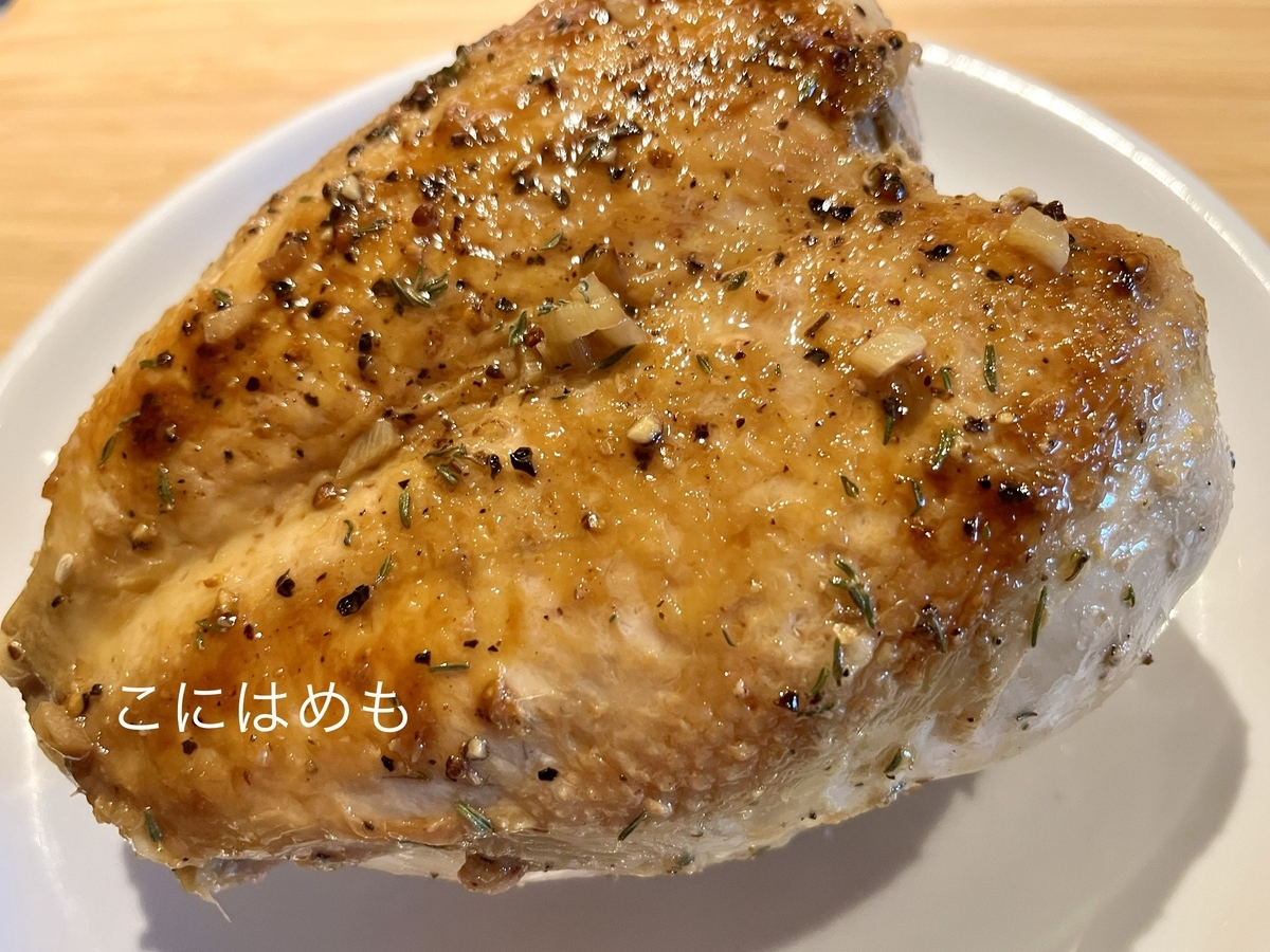 余熱で30分ほど放置した後、お好みの厚さにカットする。