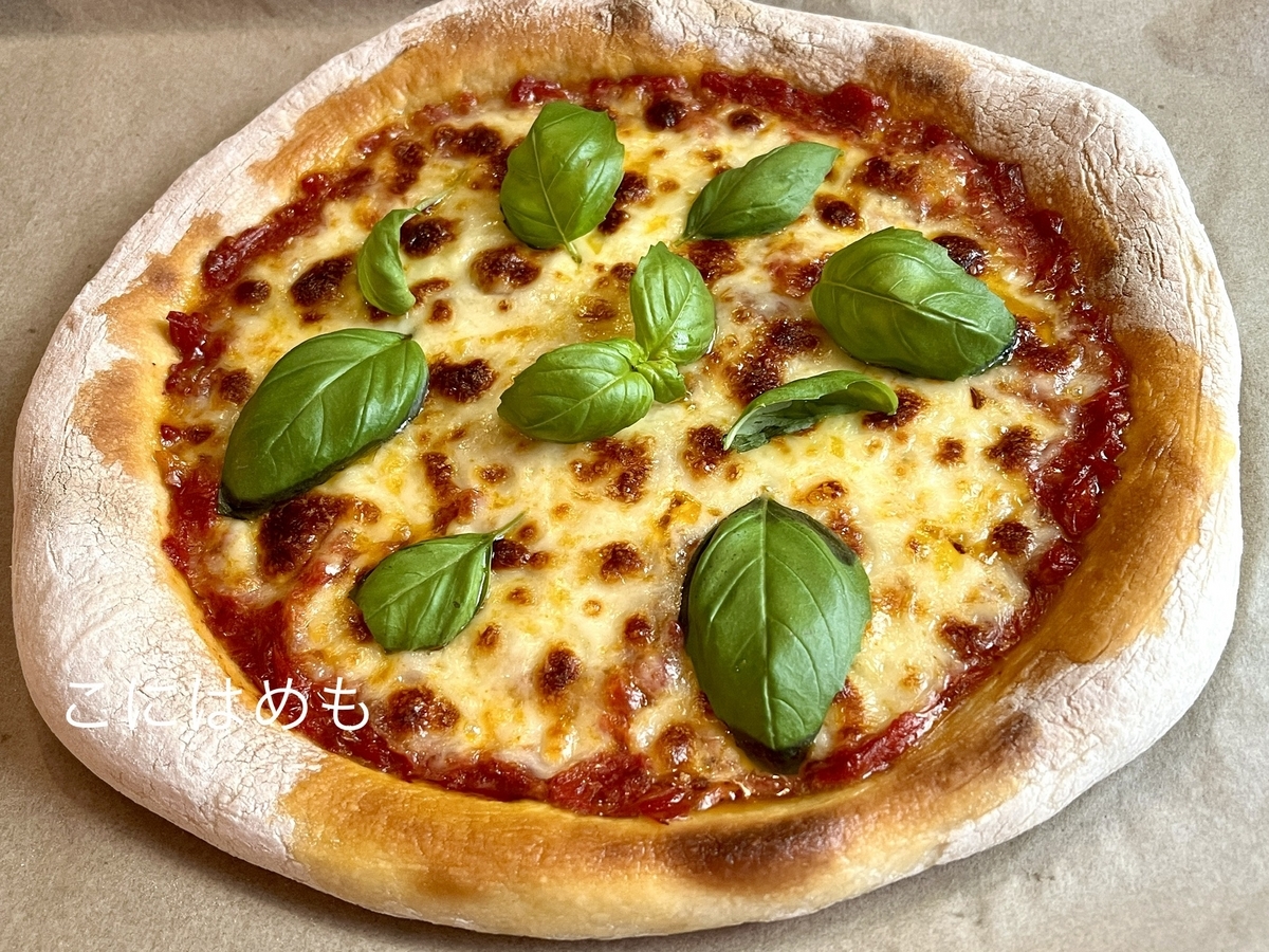 【天然酵母】縁がもちもちのナポリピザ「Pizza Margherita: ピッツァ マルゲリータ」の焼くコツとは？