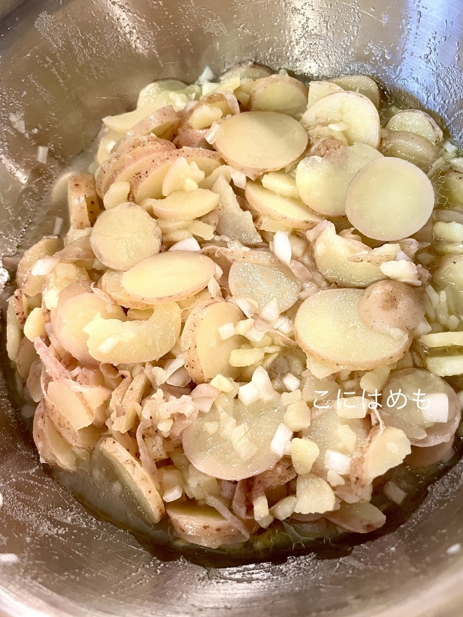 新じゃがいもを使って作る!簡単「じゃがいものサラダ」