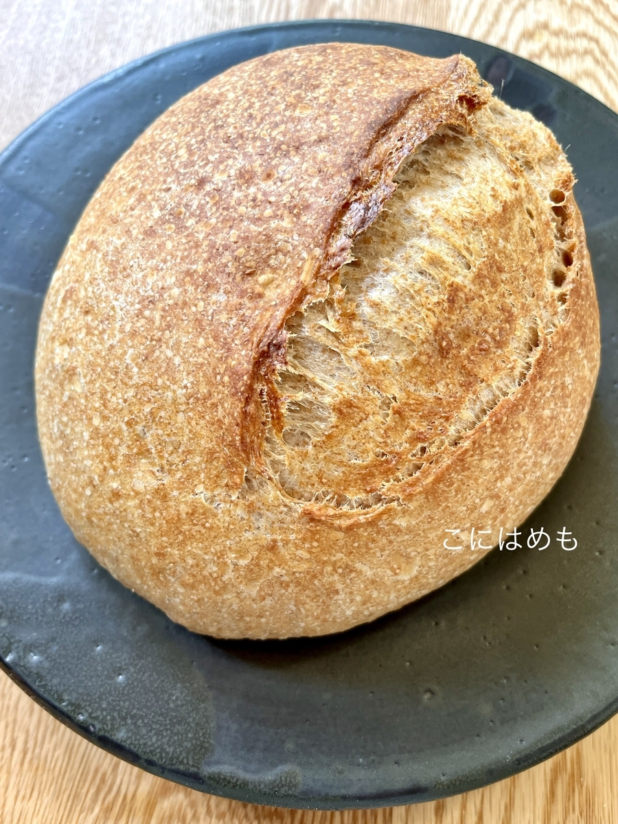 【天然酵母】日本で作る！「スペルト小麦と胚芽の天然酵母パン」