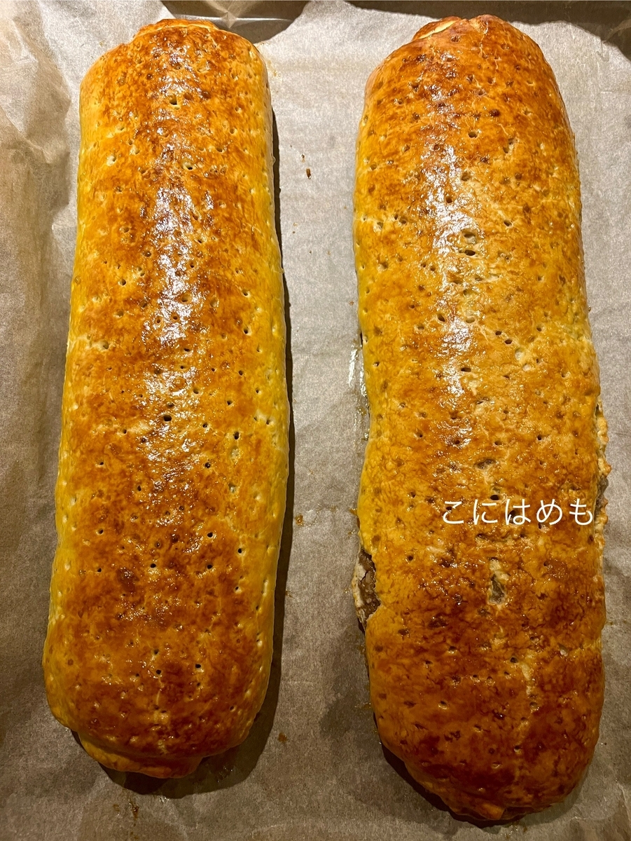 「Bejgli:ベイグリ」の焼き上がり。
