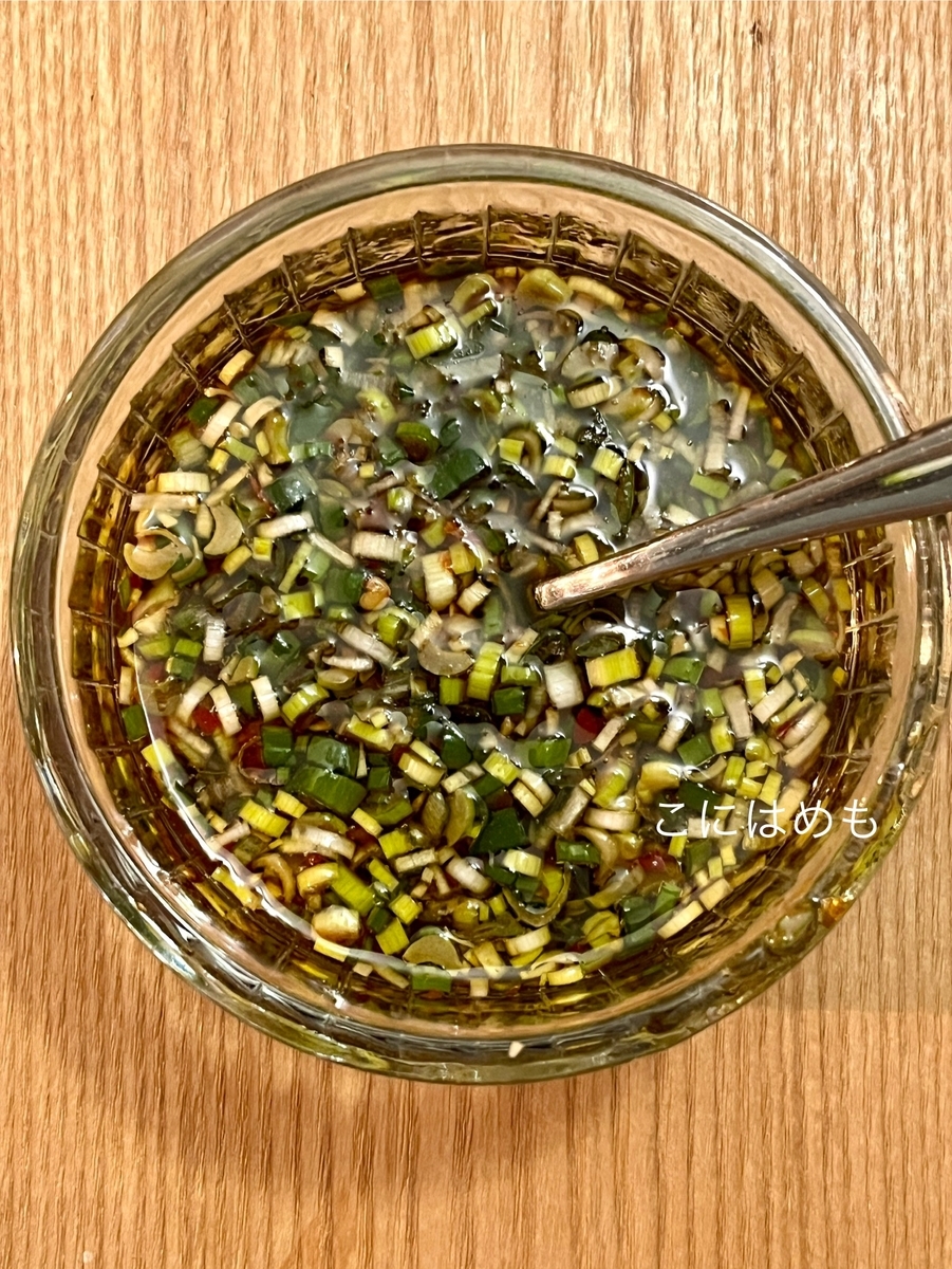 タッカンマリのタレを作る。