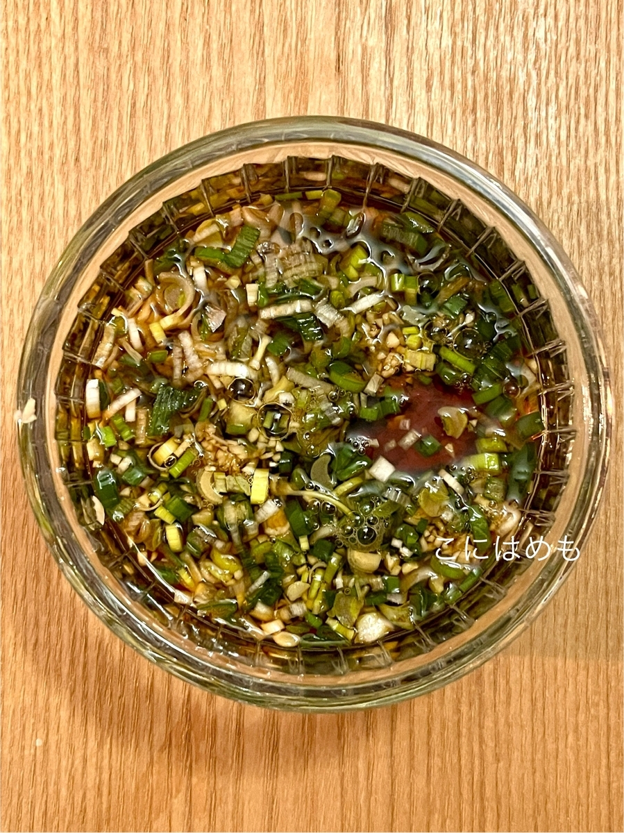 タッカンマリのタレを作る。