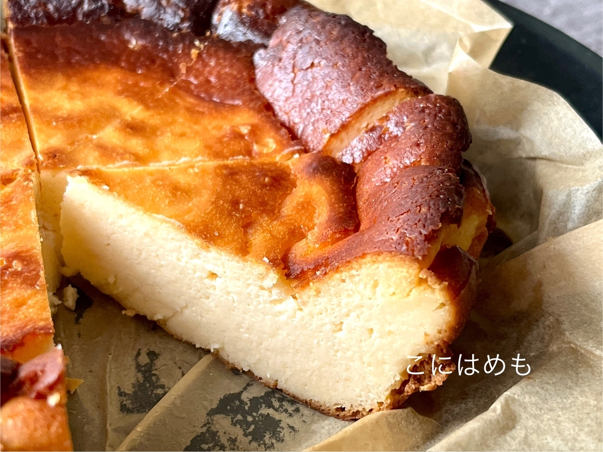 ボウル一つで作る！簡単「バスクチーズケーキ」