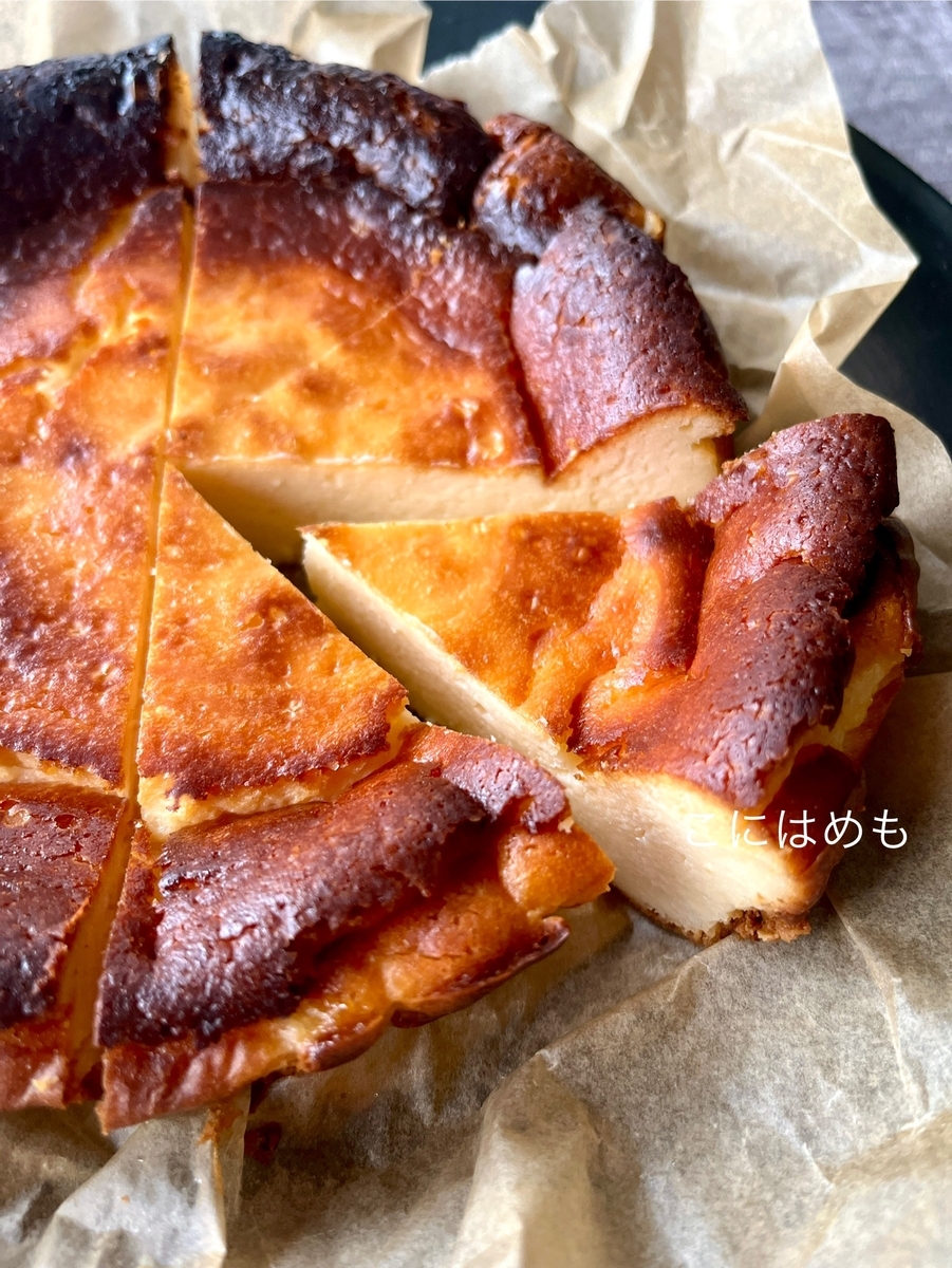 ボウル一つで作る！簡単「バスクチーズケーキ」