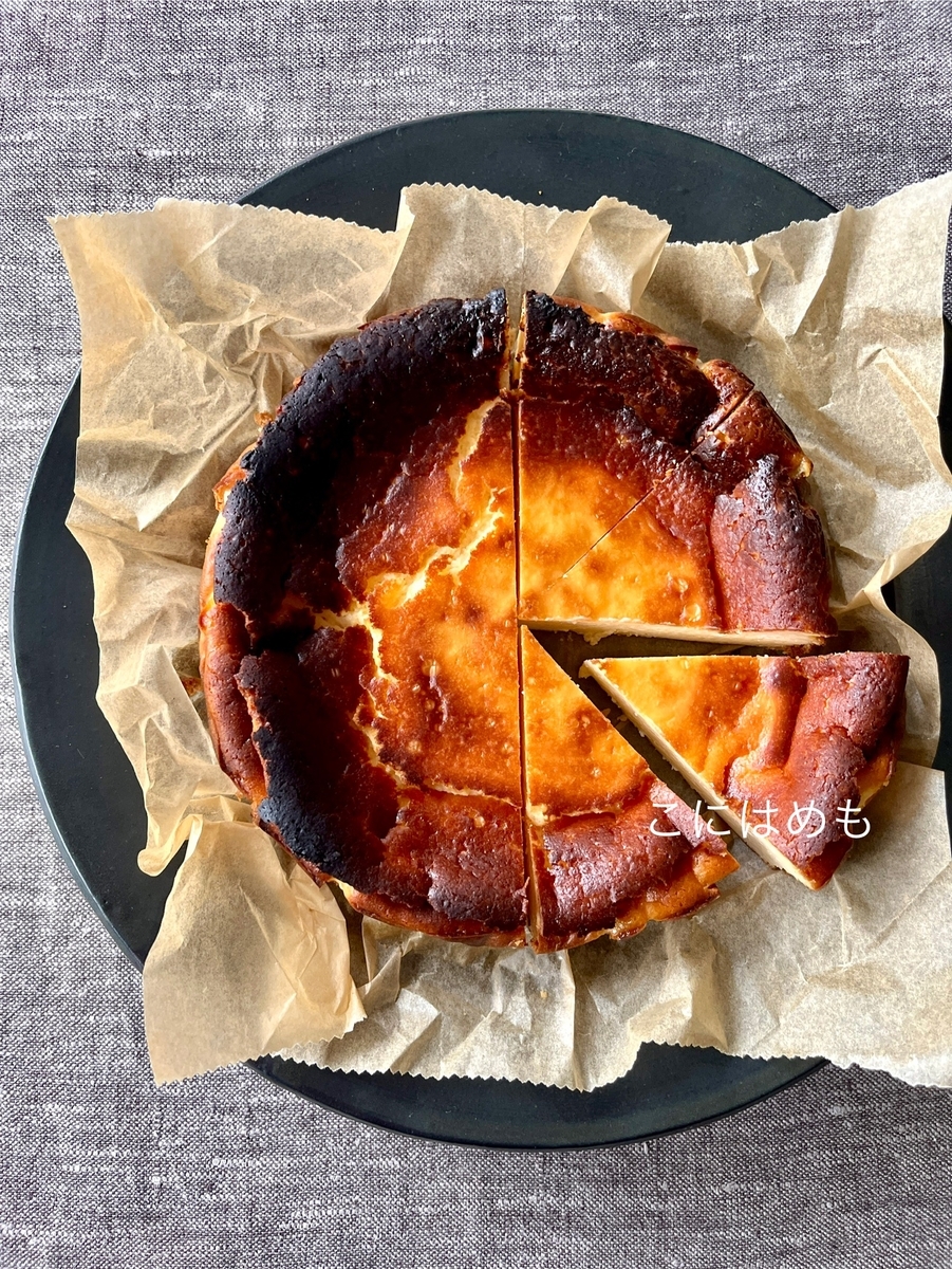 ボウル一つで作る！簡単「バスクチーズケーキ」