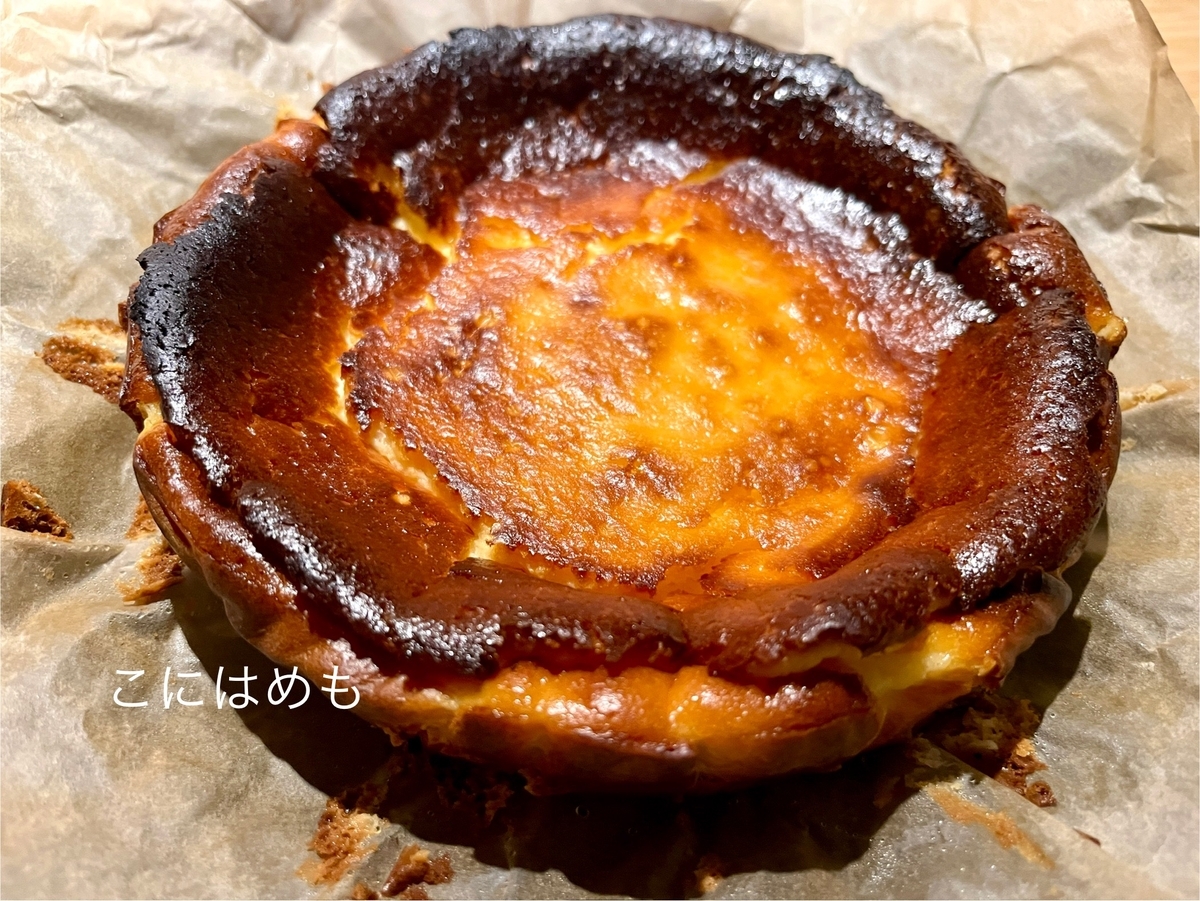 ボウル一つで作る!簡単「バスクチーズケーキ」