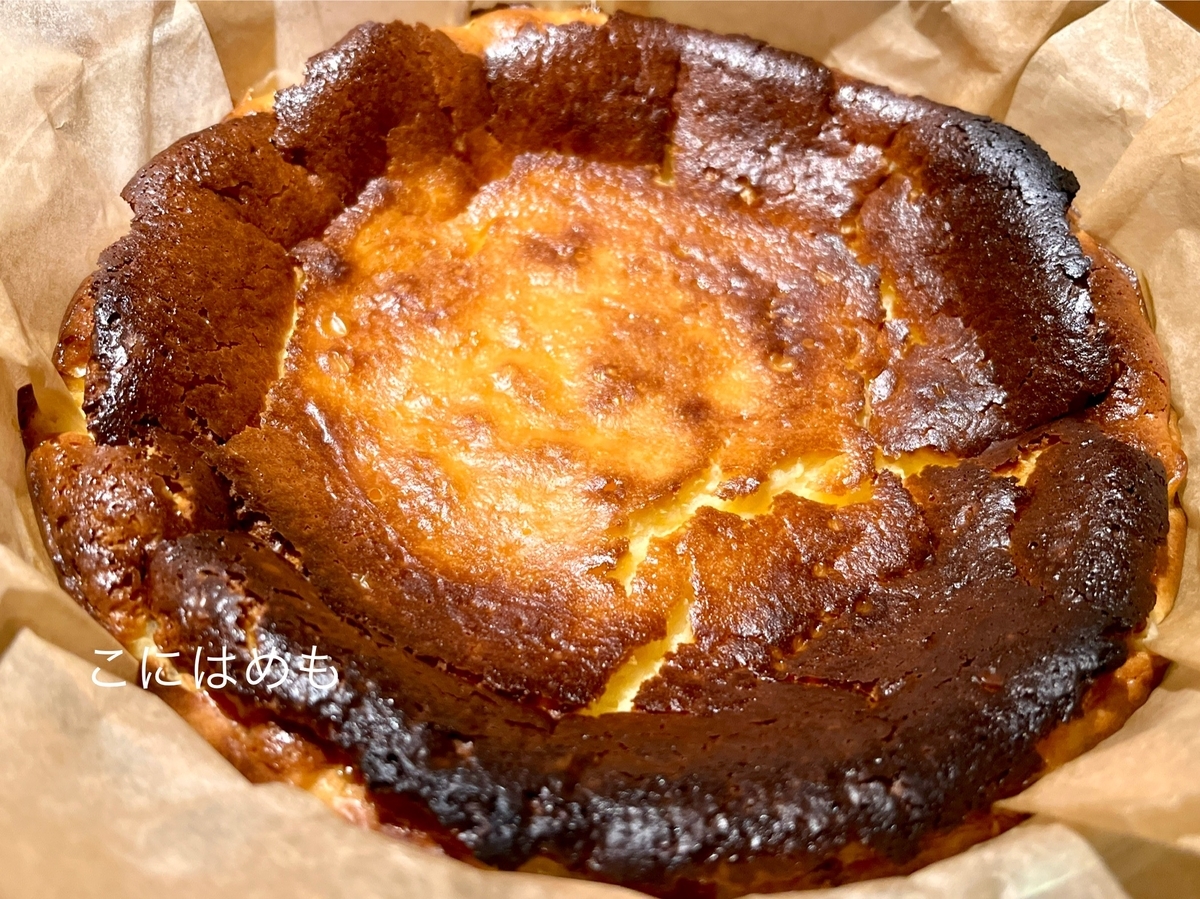 ボウル一つで作る!簡単「バスクチーズケーキ」