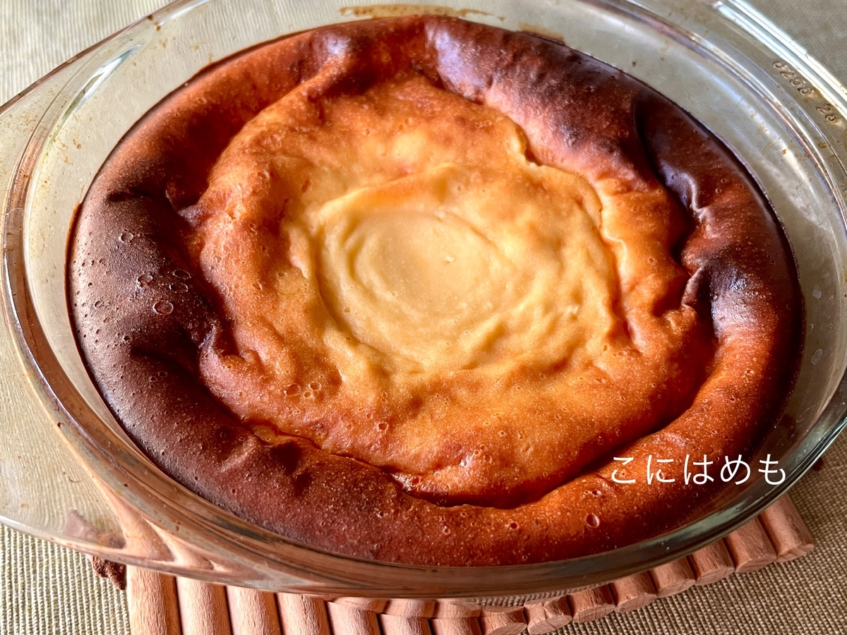 バターなし。混ぜるだけ！簡単「カッテージチーズケーキ」