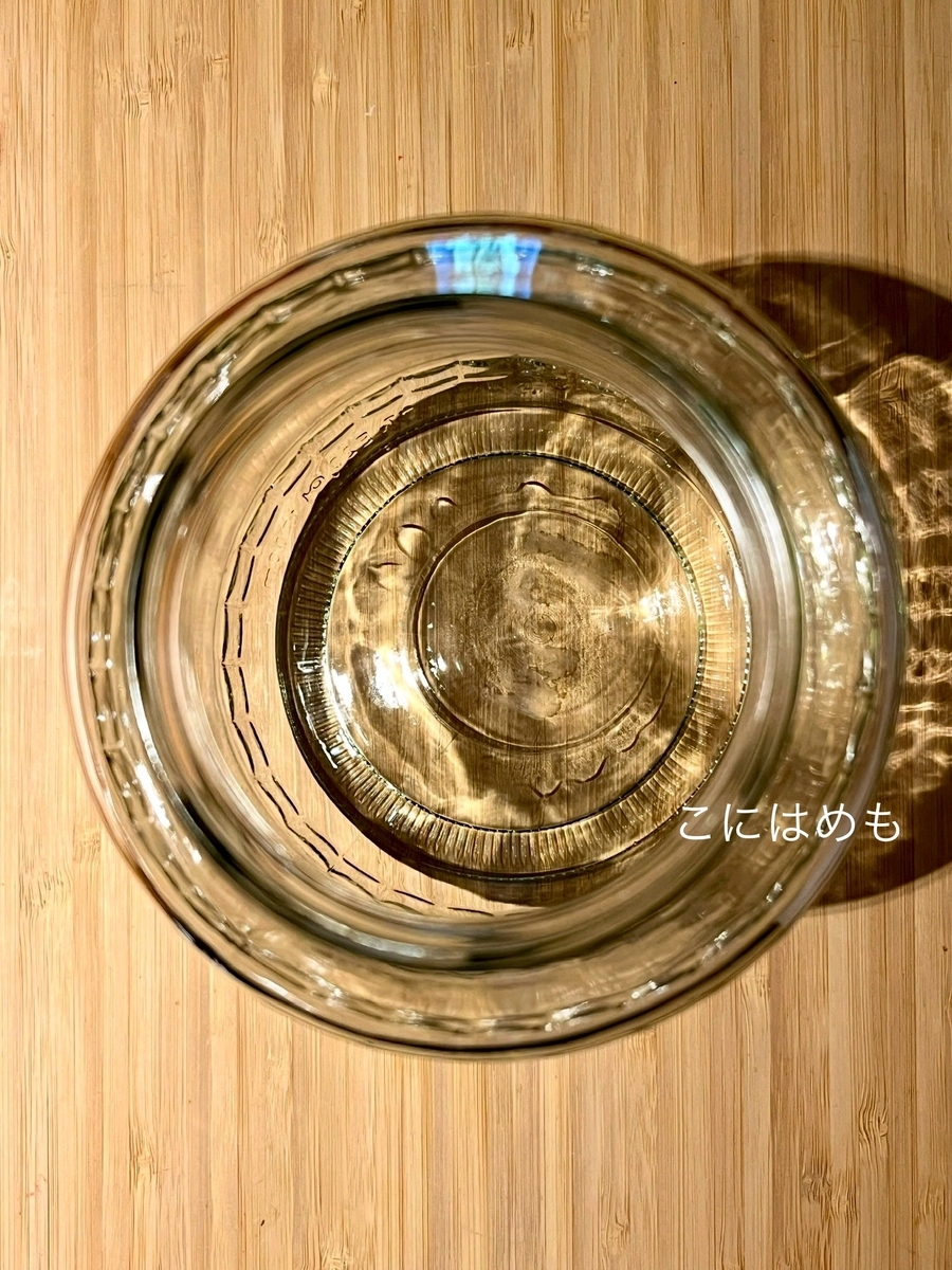瓶の熱湯&アルコール消毒。