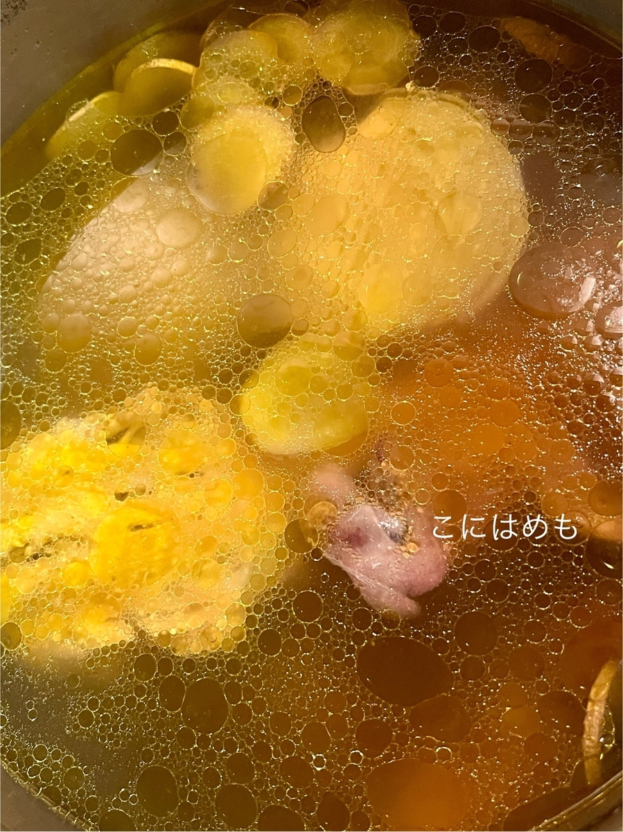 完全に圧が抜けたら、フタを開けてナンプラーでお味を調整する。