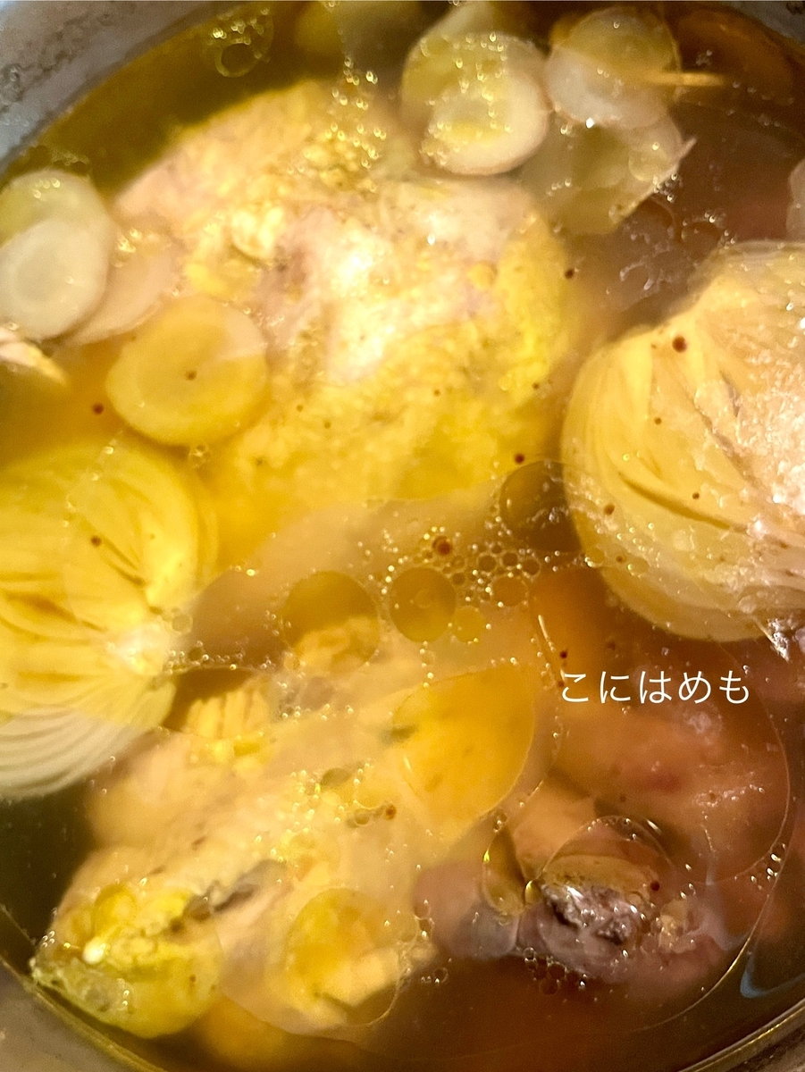 完全に圧が抜けたら、フタを開けてナンプラーでお味を調整する。