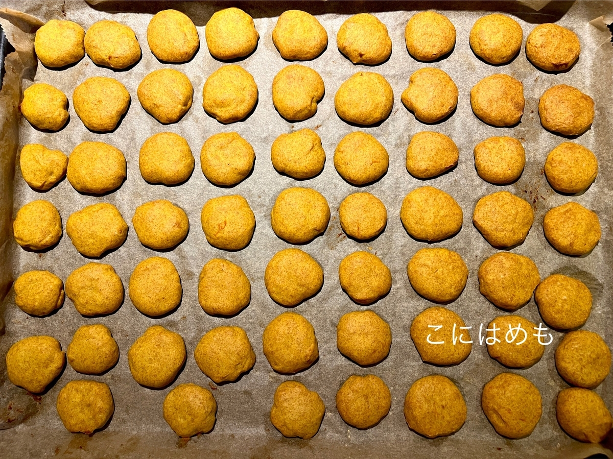 170℃で約15分焼く。