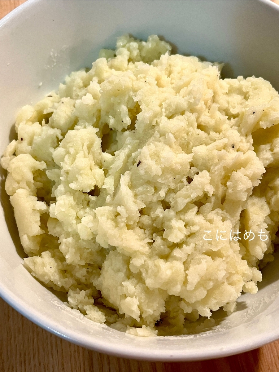 牛乳なし。お鍋で蒸して作る！簡単「マッシュポテト」