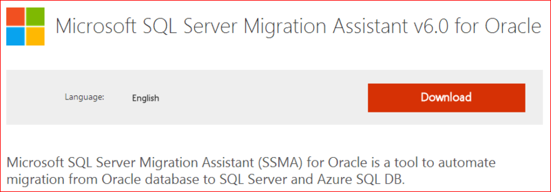 Microsoft SQL Server Migration Assistant v6.0 for Oracle がリリースされてた - 都内 ...