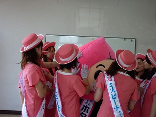 ミスピーチがやってきたヤｧヤｧヤｧ 10 ホタピーの桑折観光日記