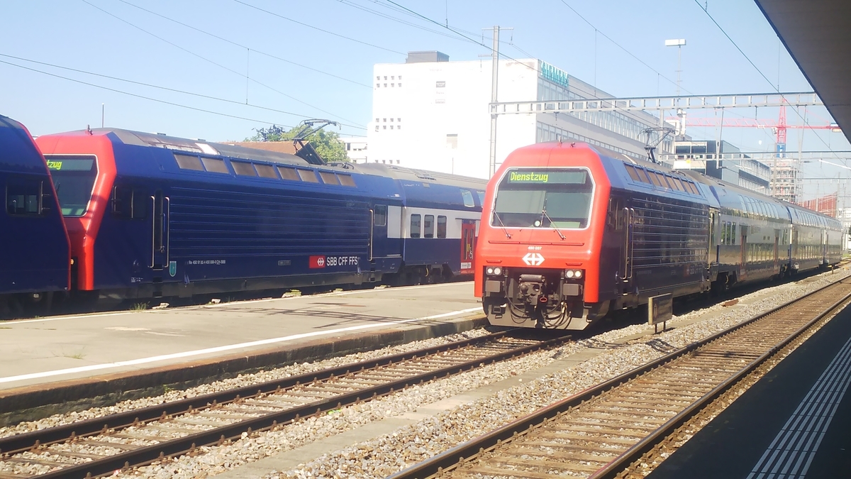 スイス国鉄 SBB FFS スイス紀行 7 修道院の町へ スイス国鉄はSBB・CFF・FFS No.221 - 三陸