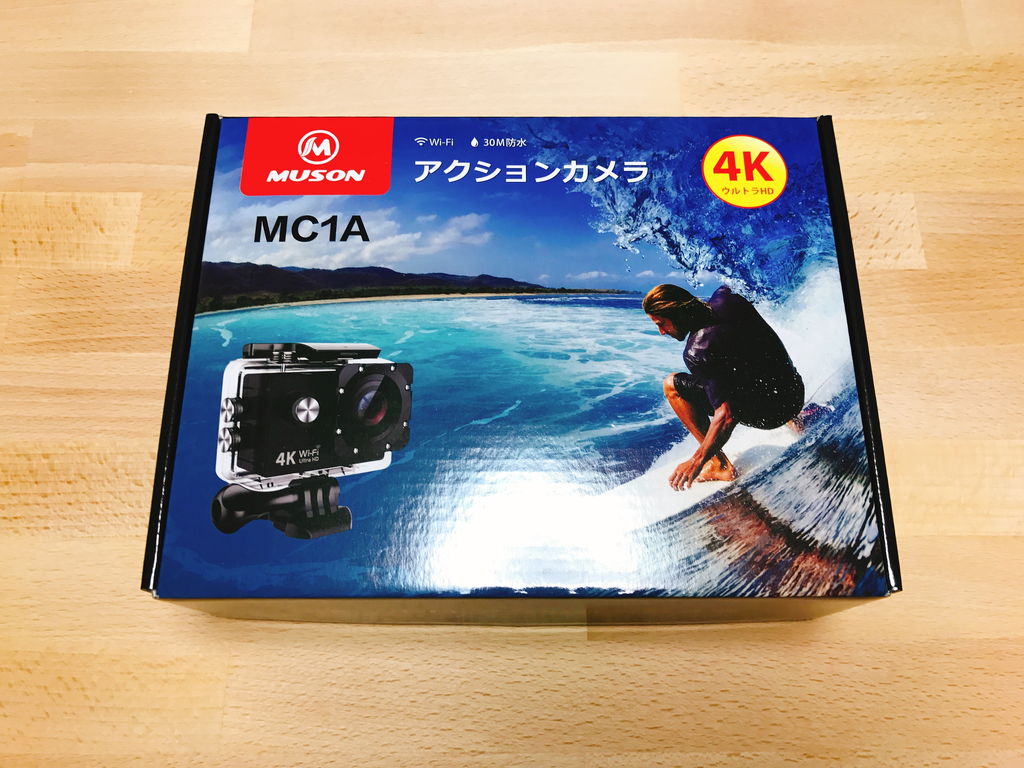 【格安】MUSON アクションカメラ 完全防水 レビュー】6,000円台で買える「MUSON アクションカメラ」は4K