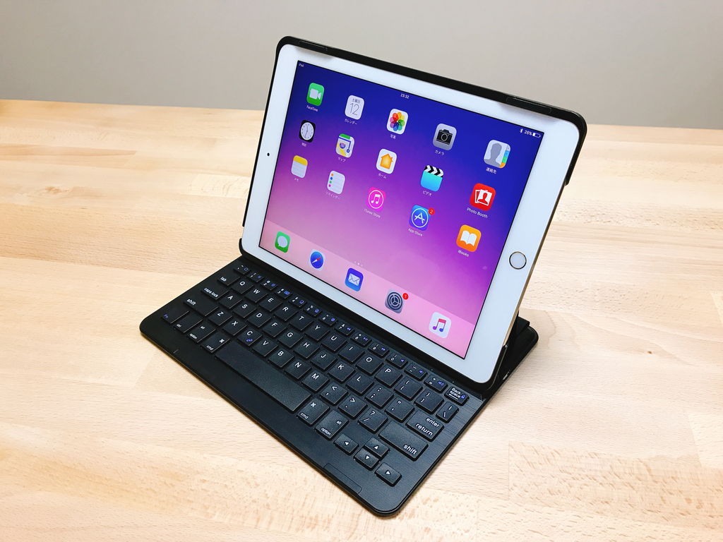カバーnateck iPad Air 2/iPad Pro 9.7 キーボード iPad air2 キーボード air キーボードケース ipadair2 A1566 A1567