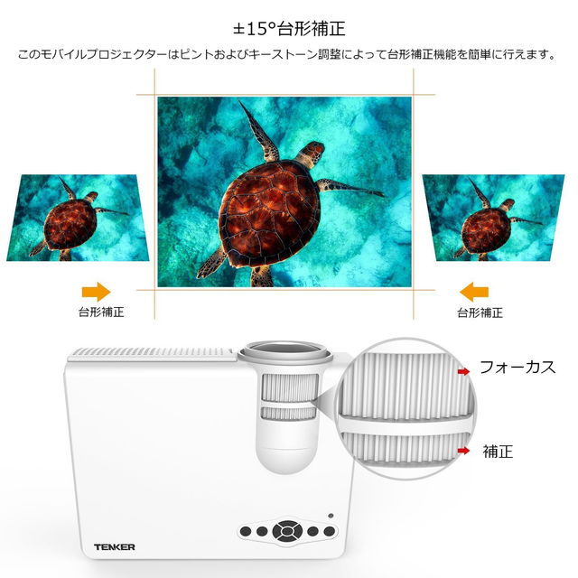 レビュー】安くて手軽に100インチ映像を楽しめる「TENKER