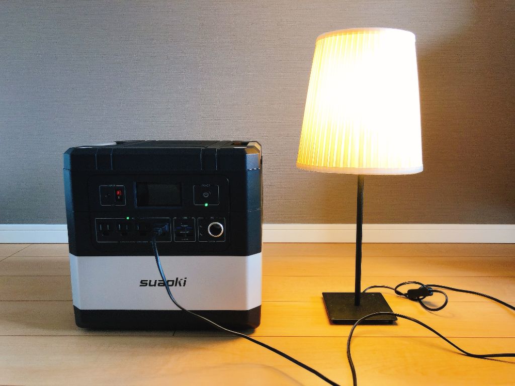 suaoki G1000 レビュー】停電時の電源確保に超大容量ポータブル電源 