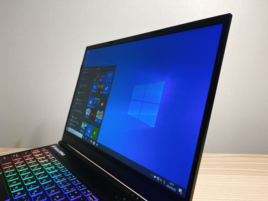 GALLERIA ガレリア GCR1650GF7 実機レビュー】スペックや GALLERIA ガレリア GCR1650GF7 実機レビュー】スペックや