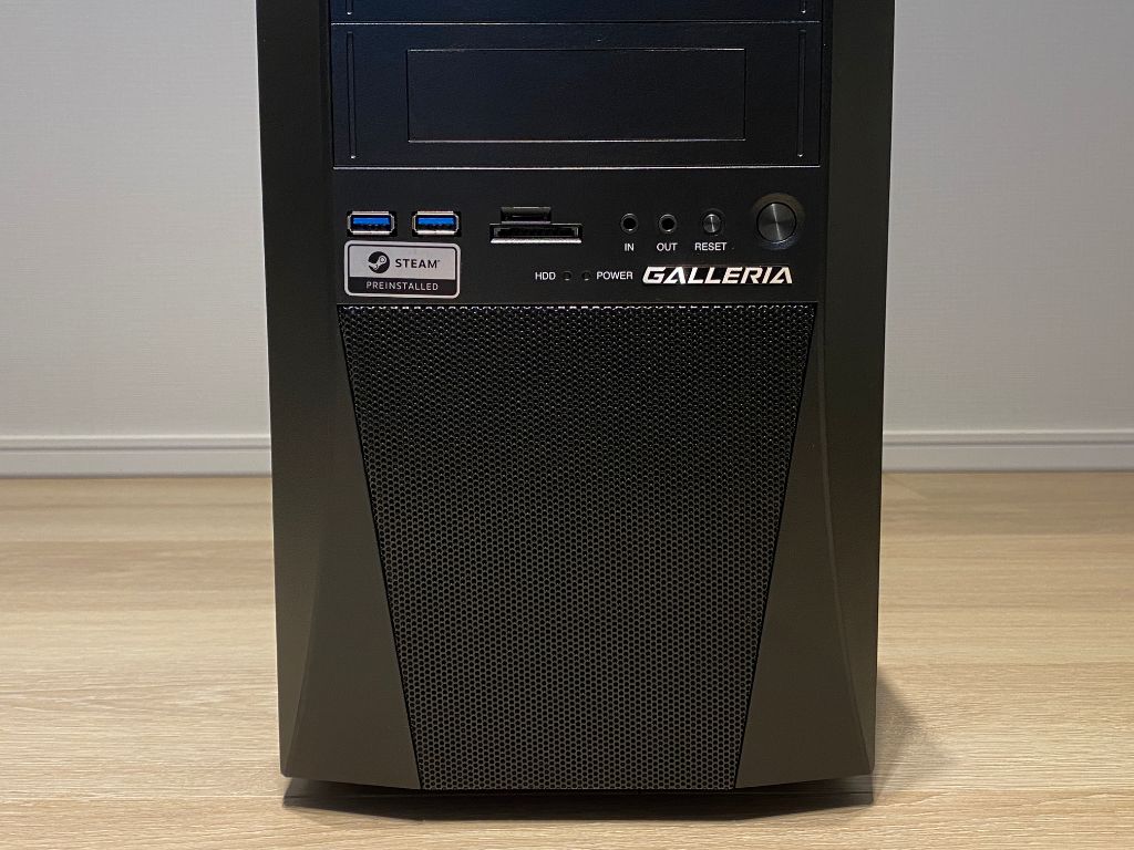 GALLERIA ガレリア AXV 実機レビュー】スペックやベンチマーク