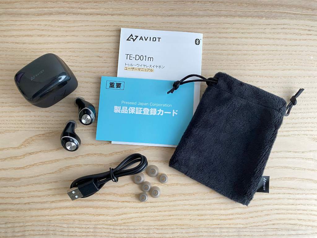 AVIOT TE-D01m レビュー】ノイキャン＆aptX Adaptive対応の完全