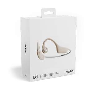 Sudio B1 レビュー】明るくクリアなサウンド！北欧デザインの骨伝導