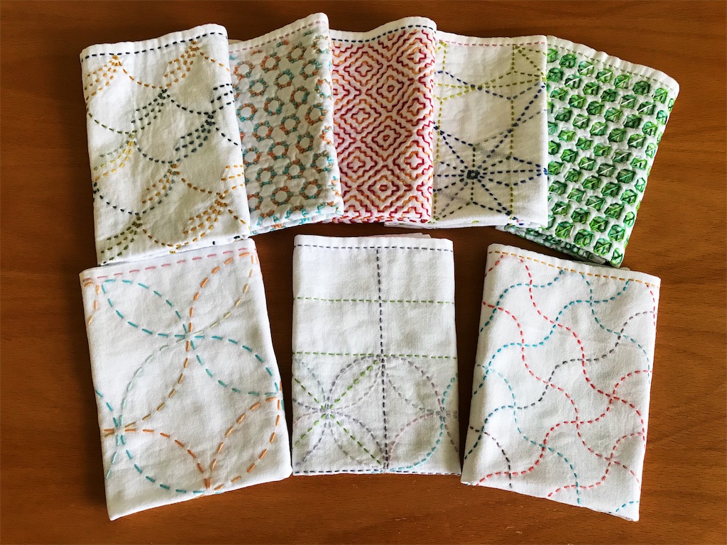 6月の刺し子仕事をまとめてみた Korentoの日々の手仕事ノート