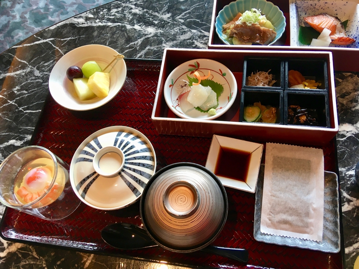 ザ・リッツカールトン東京の朝食：和定食