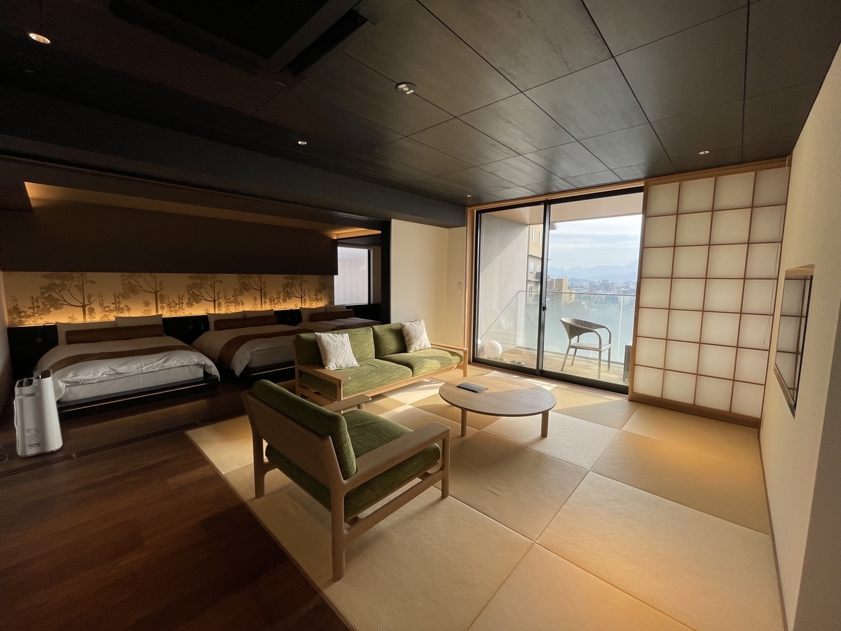 お部屋・露天風呂からの見晴らしが最高！ 「道後御湯（みゆ）」スイートルーム