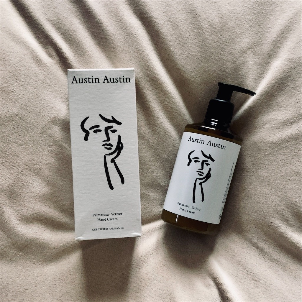【AUSTIN AUSTIN】日本未入荷！オーガニックハンドクリーム オーガニックで美しさにも妥協のないオースティンオースティンの