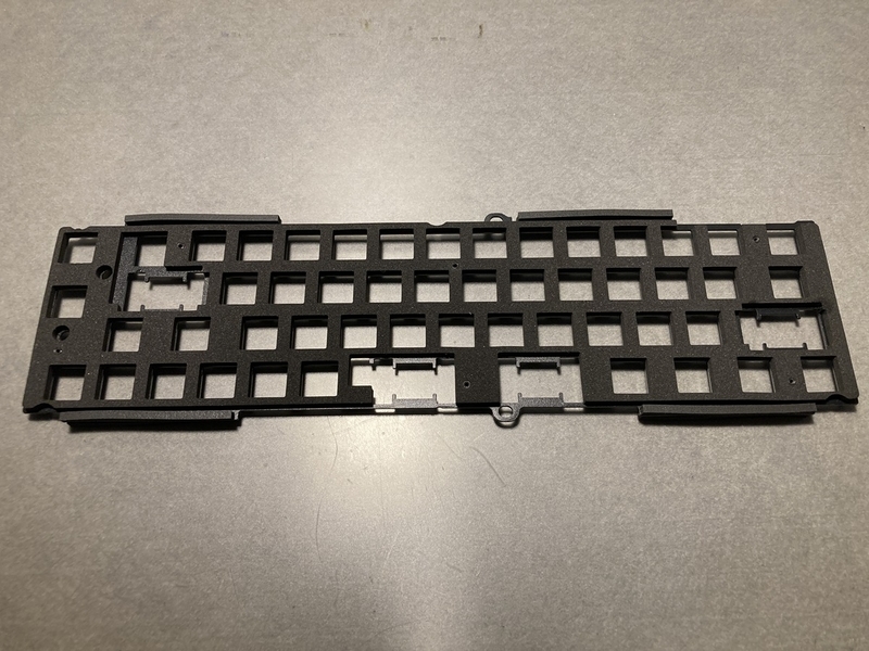 Keychron Q9 Plus switch plate back side