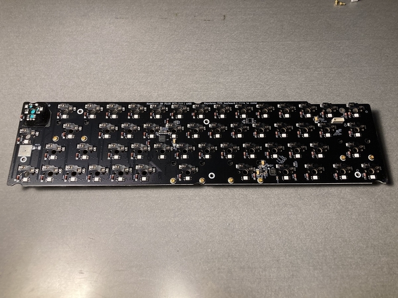 Keychron Q9 Plus PCB back side