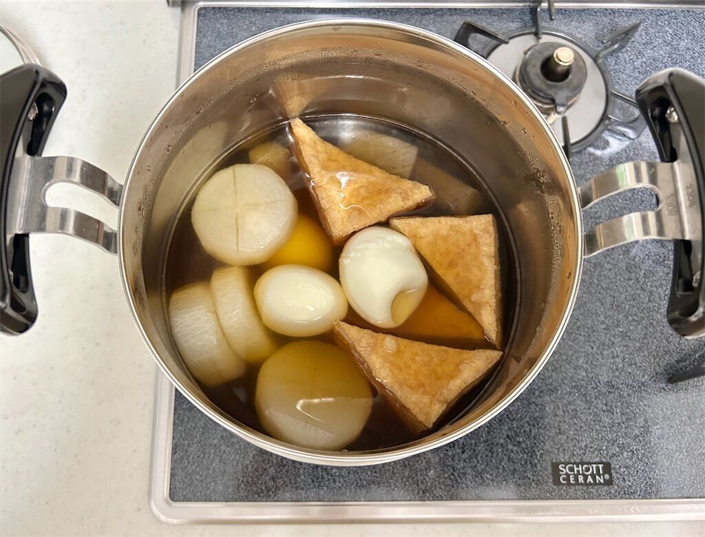 超簡単♪災害時も役立つ保温調理器で「味しみおでん」作り - ゆっくり