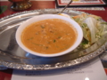 ネパール料理店のレッドカレー（タイカレー)