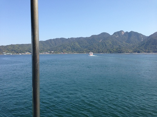 view from the ferry No-2