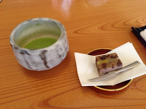 tea and tea snack