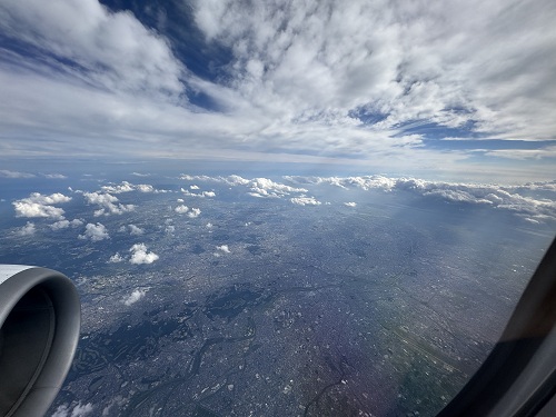 view from the airplane  No-5